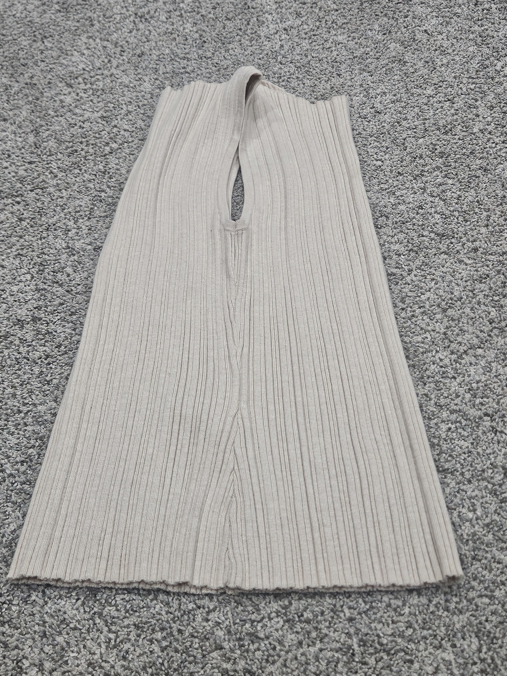 Quince Ribbed Tank Top - Cream - Picture 5 of 7